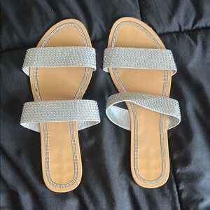 Women's Silver Sandals